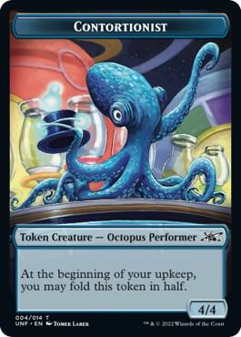 Contortionist Double-Sided Token (4) [Unfinity]