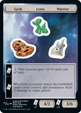 Geek Lotus Warrior (32) [Unfinity]