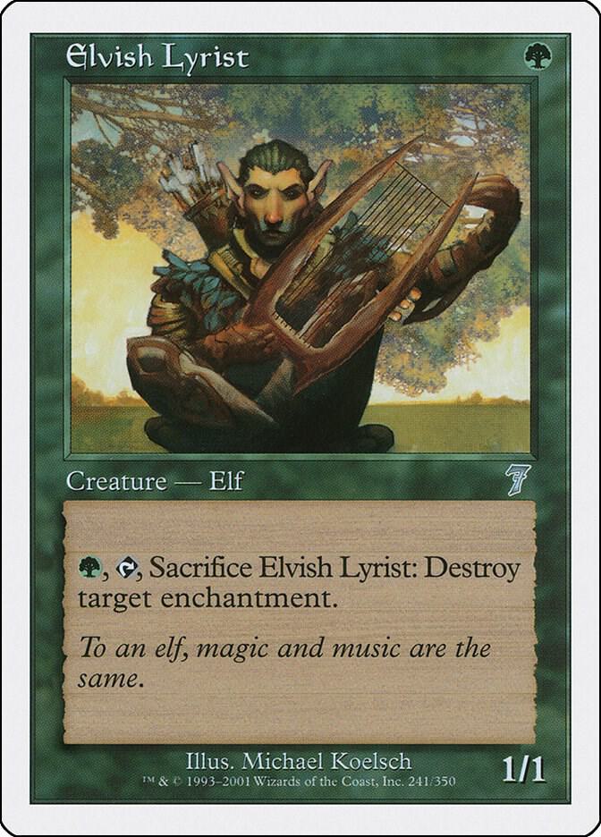 Elvish Lyrist (241) [Seventh Edition]