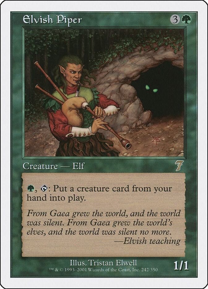 Elvish Piper (242) [Seventh Edition]