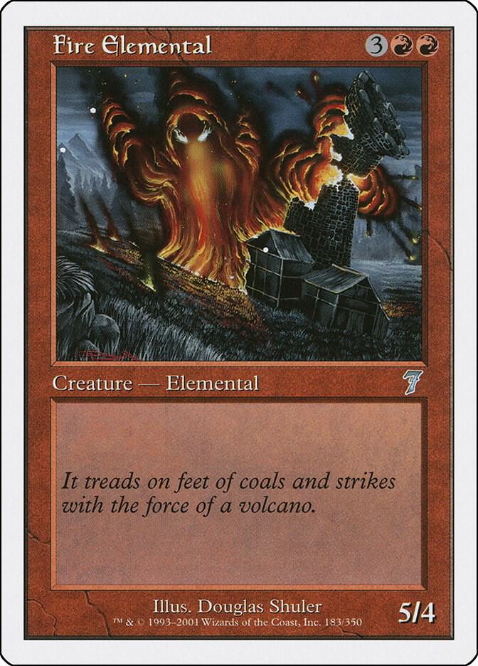Fire Elemental (183) [Seventh Edition]