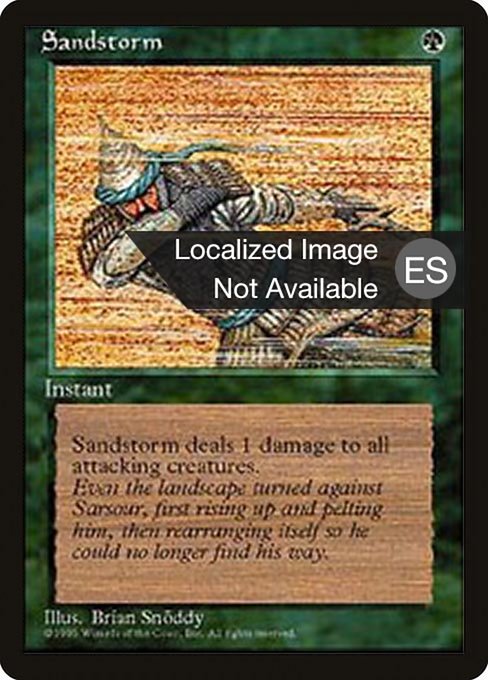 Sandstorm (269) [Fourth Edition Foreign Black Border]