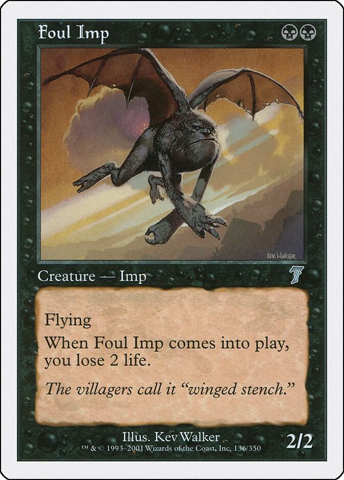 Foul Imp (136) [Seventh Edition]