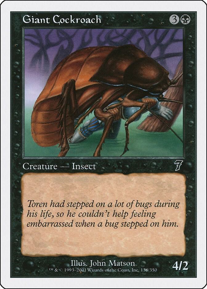 Giant Cockroach (138) [Seventh Edition]