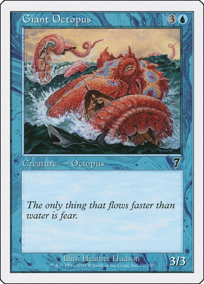 Giant Octopus (77) [Seventh Edition]