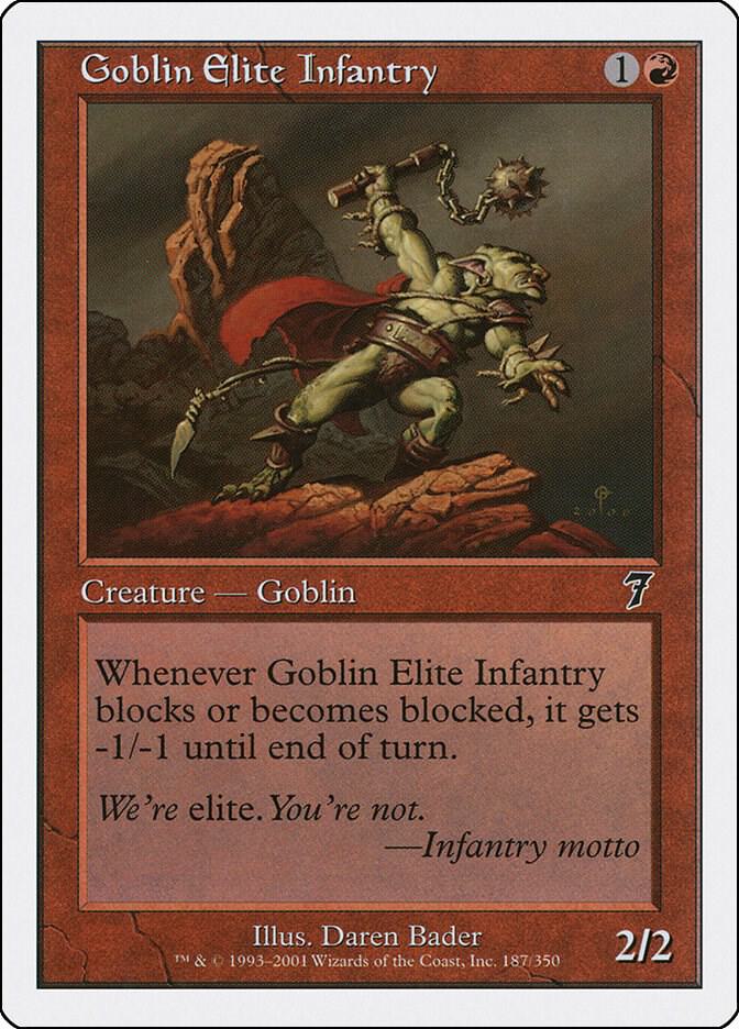 Goblin Elite Infantry (187) [Seventh Edition]