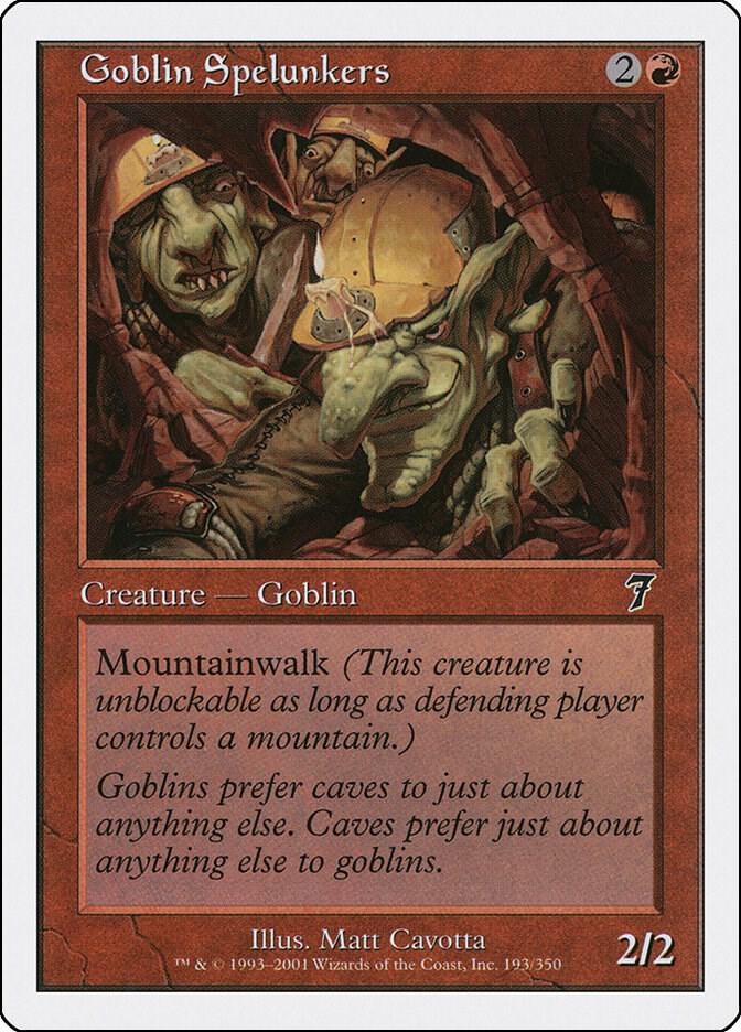 Goblin Spelunkers (193) [Seventh Edition]