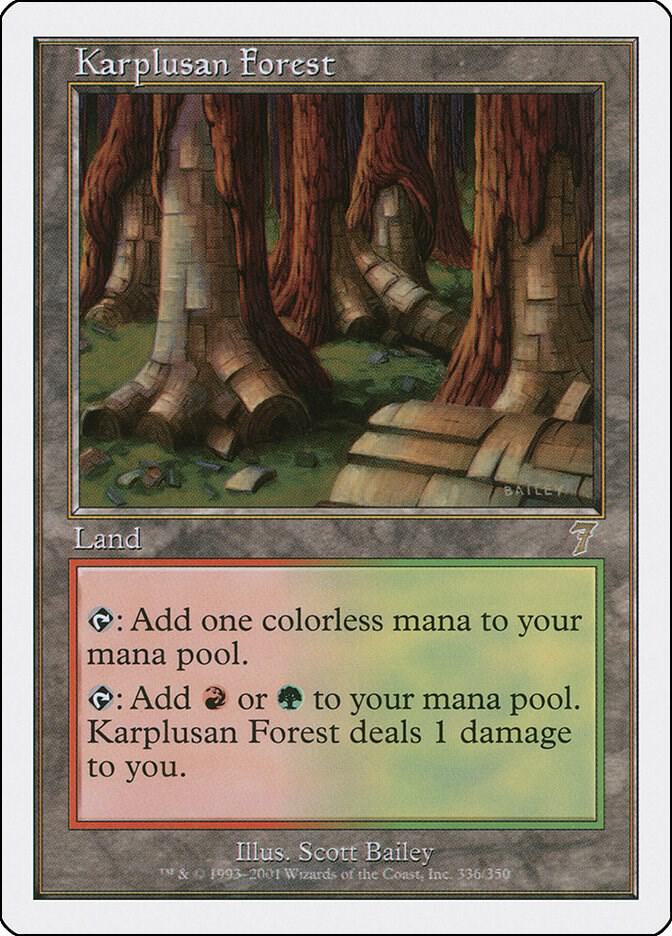 Karplusan Forest (336) [Seventh Edition]