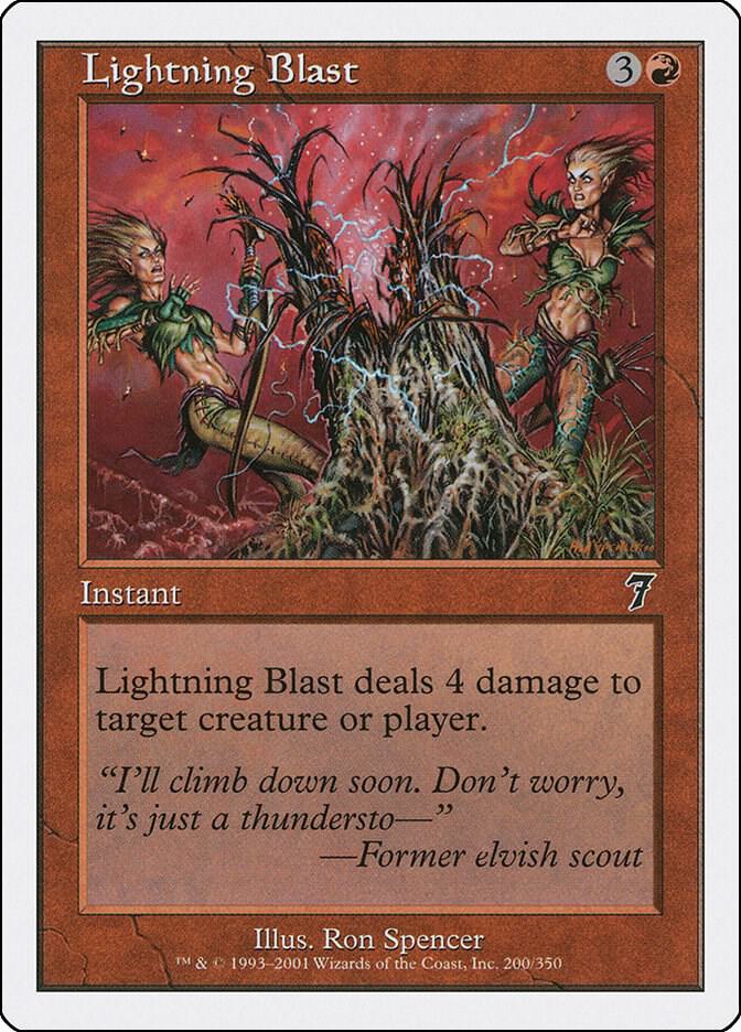 Lightning Blast (200) [Seventh Edition]