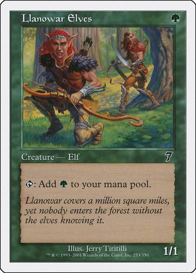 Llanowar Elves (253) [Seventh Edition]