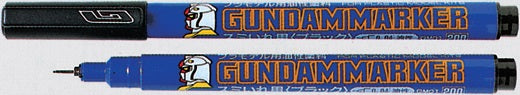 Gundam Marker Black - Fine Tip