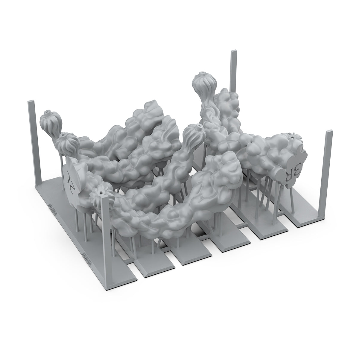 Basing Bits - Jump-Pack Trail FX 6 Pieces