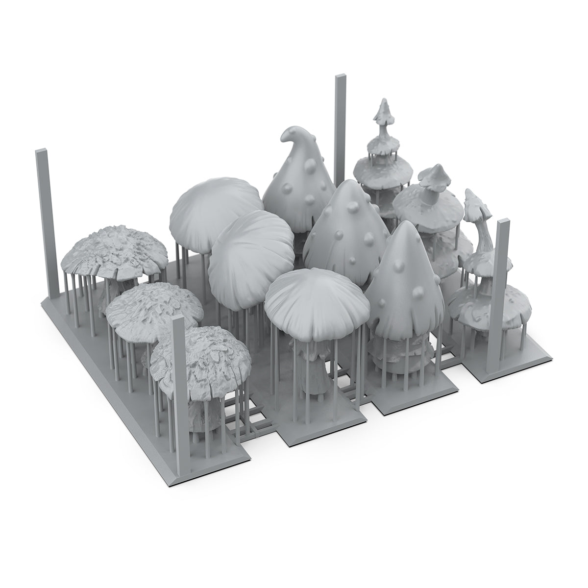 Basing Bits - Gigant Mushrooms 12 Pieces