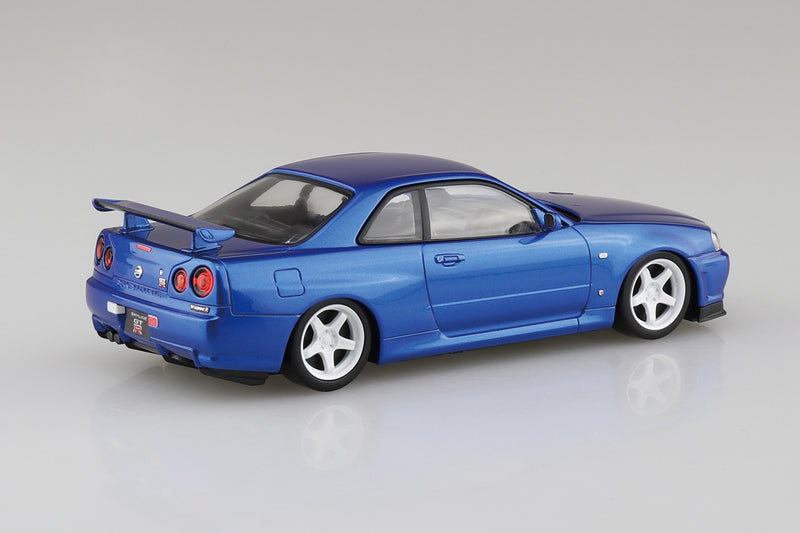 Snap Kit 1/32 Nissan R34 Skyline GT-R (Bayside Bleu)