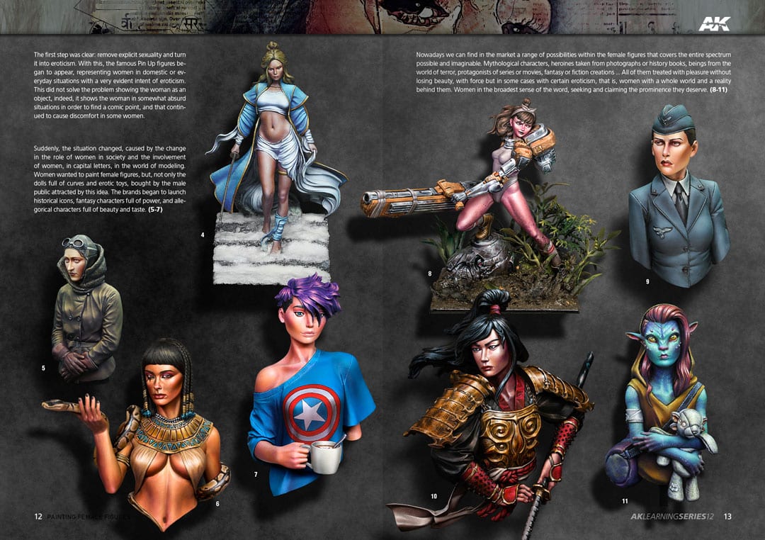 AK Interactive Learning Series #12 Painting Female Figures