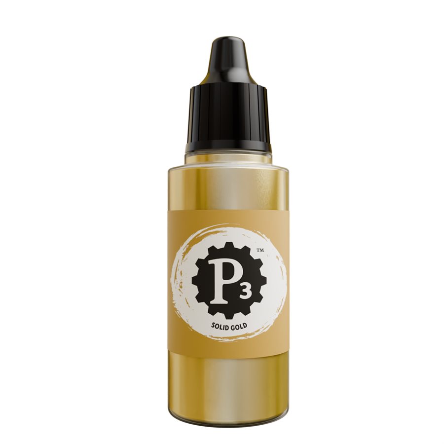 P3 Paints: Metallics: Solid Gold