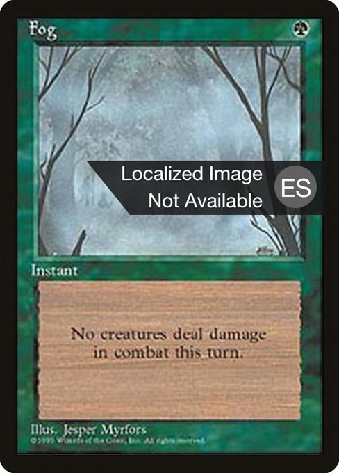Fog (244) [Fourth Edition Foreign Black Border]
