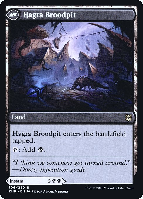 Hagra Mauling (106) [Prerelease Cards] Reverse