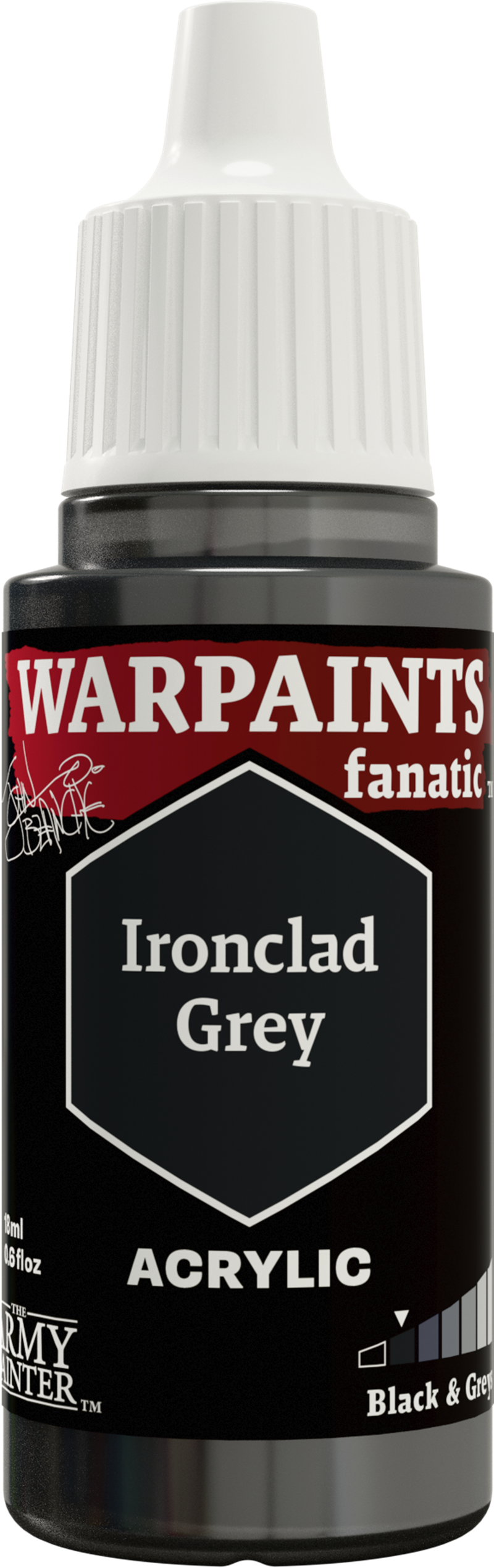 Warpaints Acrylic: Ironclad Grey