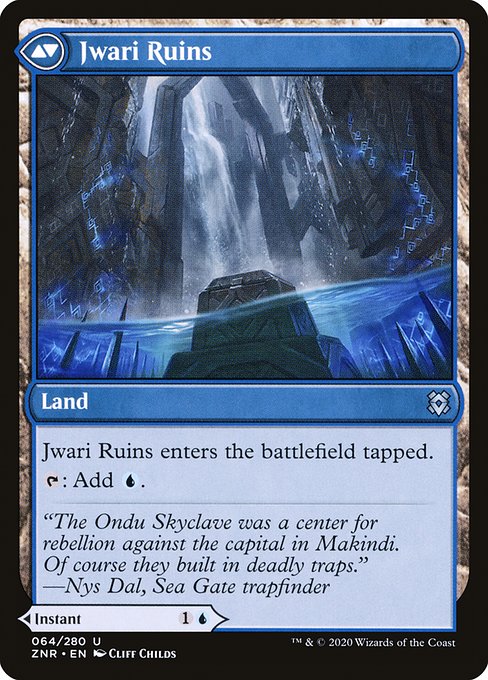 Jwari Disruption (64) [Zendikar Rising] Reverse