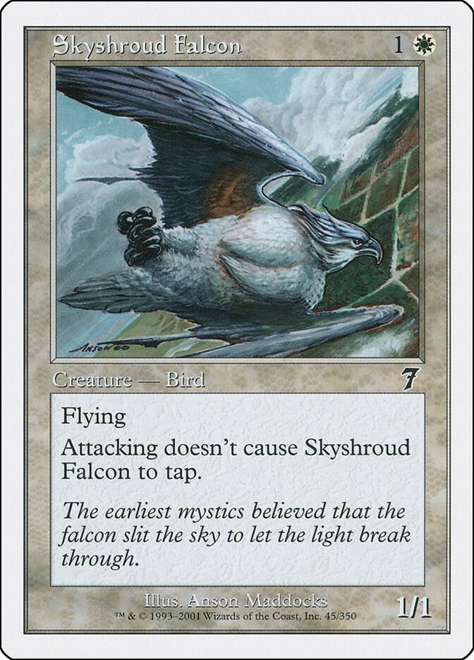 Skyshroud Falcon (45) [Seventh Edition]