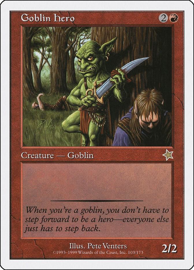Goblin Hero (103) [Starter 1999]