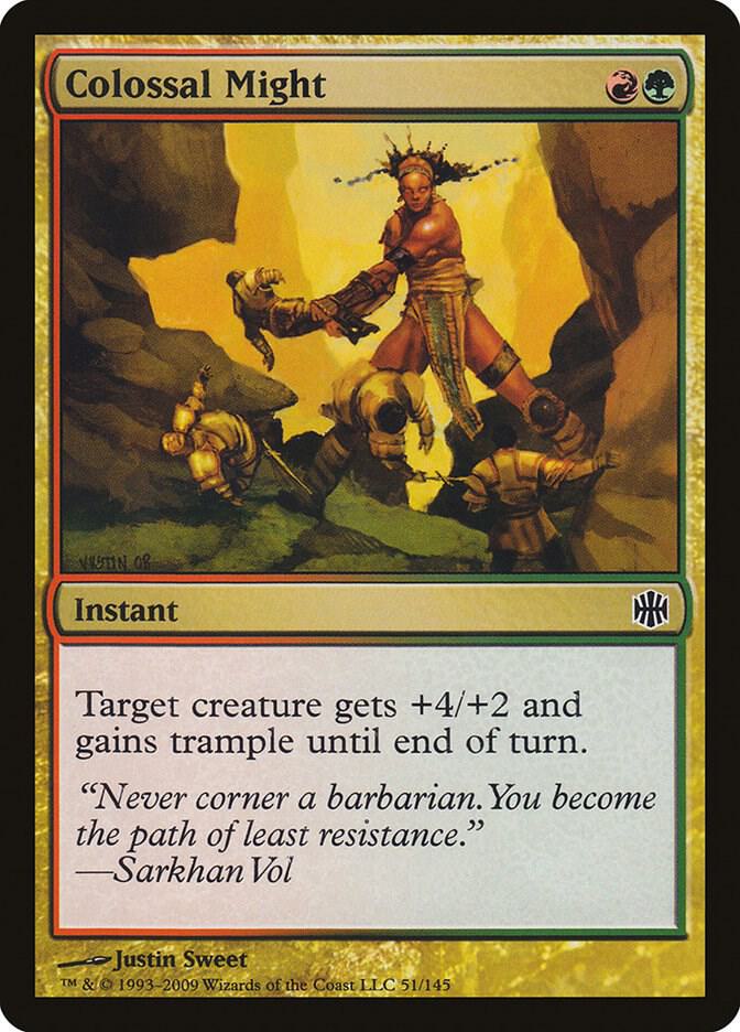 Colossal Might (51) [Alara Reborn]