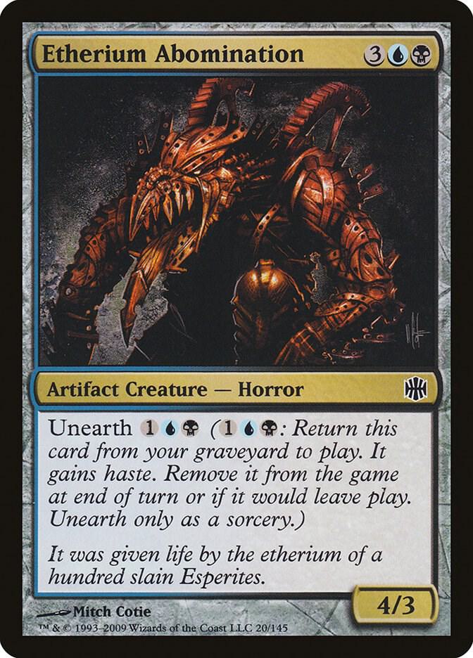 Etherium Abomination (20) [Alara Reborn]