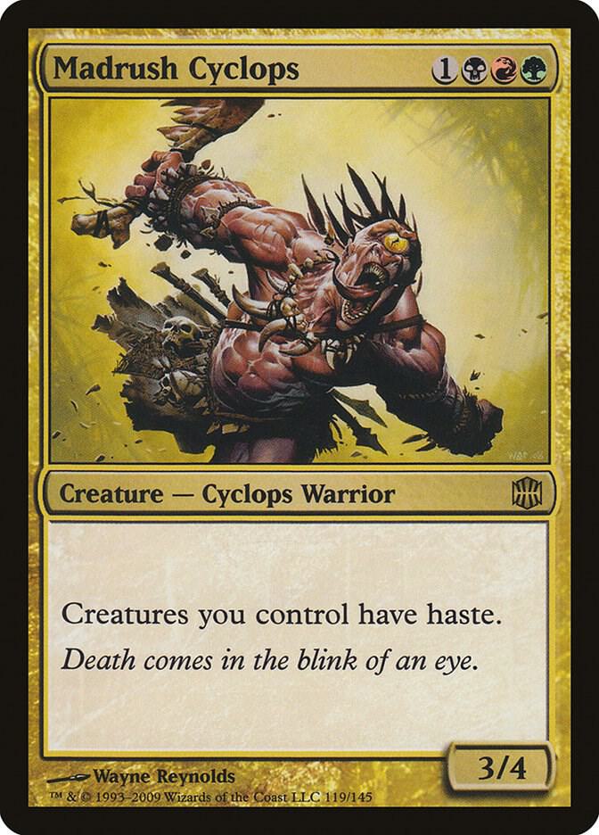Madrush Cyclops (119) [Alara Reborn]