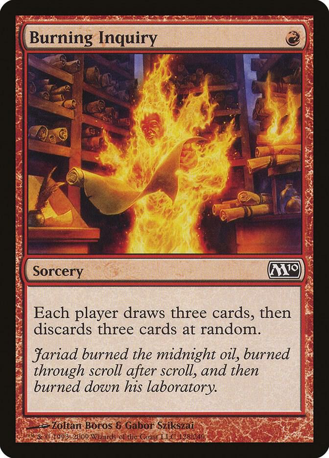 Burning Inquiry (128) [Magic 2010]