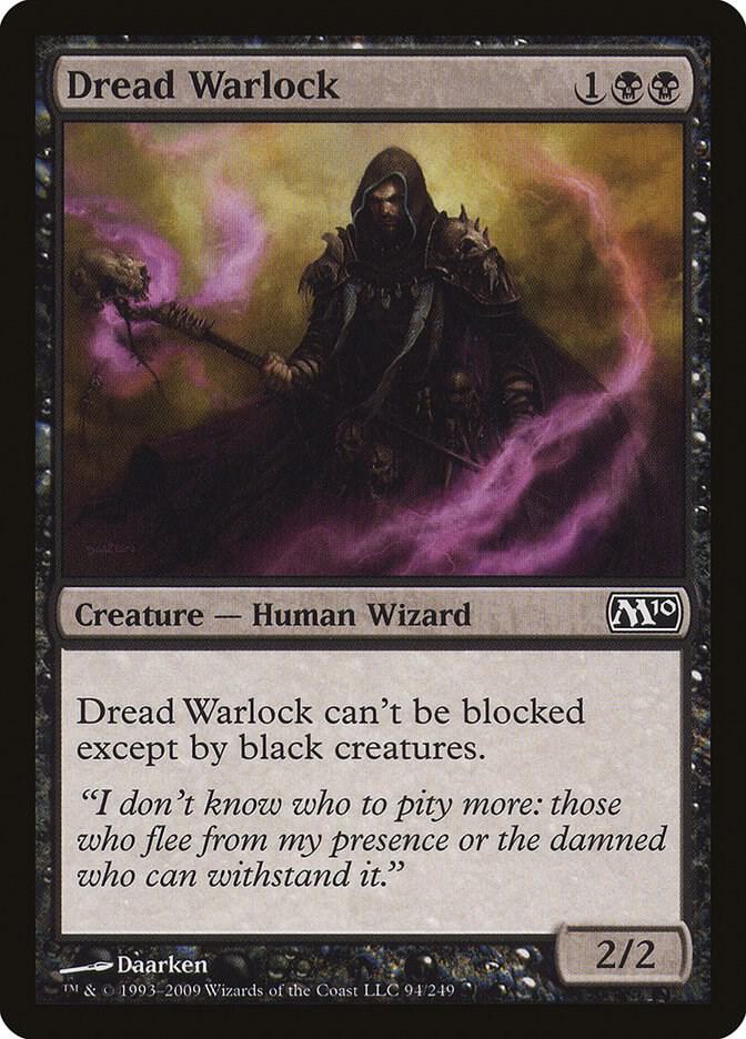 Dread Warlock (94) [Magic 2010]
