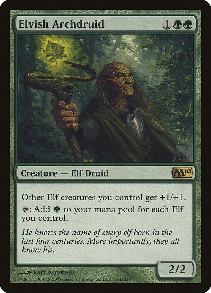 Elvish Archdruid (176) [Magic 2010]