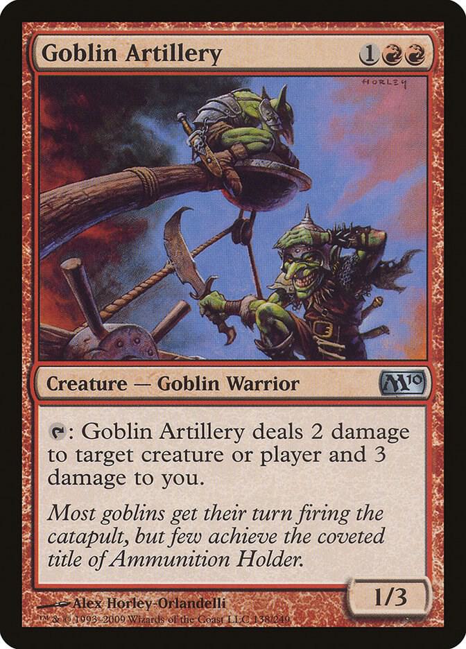 Goblin Artillery (138) [Magic 2010]