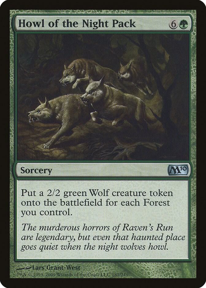 Howl of the Night Pack (187) [Magic 2010]