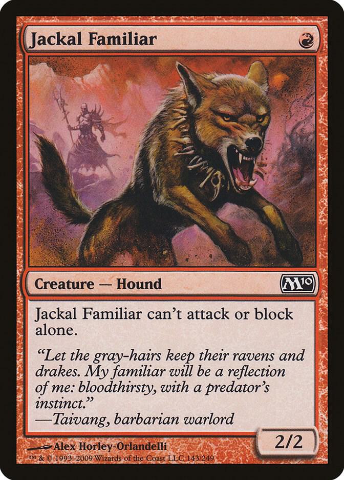 Jackal Familiar (143) [Magic 2010]
