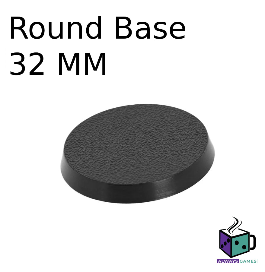 Socle rond de 32 MM