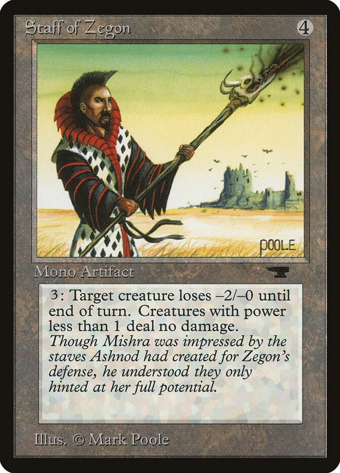 Staff of Zegon (65) [Antiquities]
