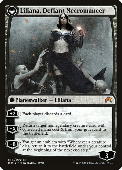 Liliana, Heretical Healer (106) [Prerelease Cards] Reverse