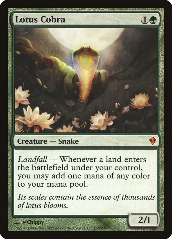 Lotus Cobra (168) [Zendikar]