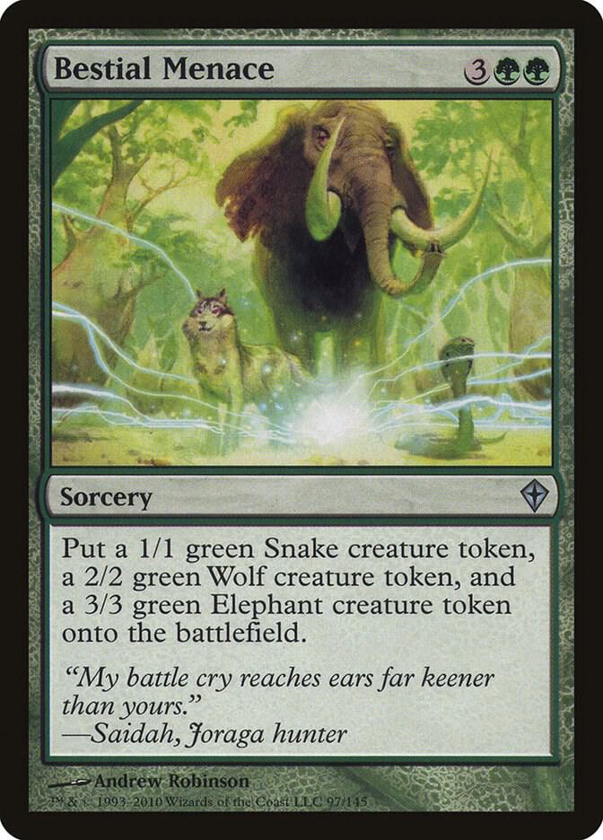 Bestial Menace (97) [Worldwake]