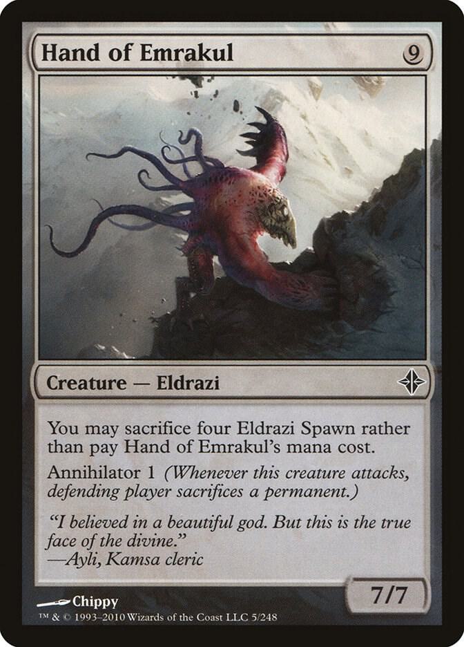 Hand of Emrakul (5) [Rise of the Eldrazi]