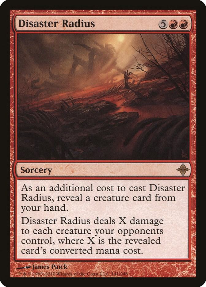 Disaster Radius (141) [Rise of the Eldrazi]
