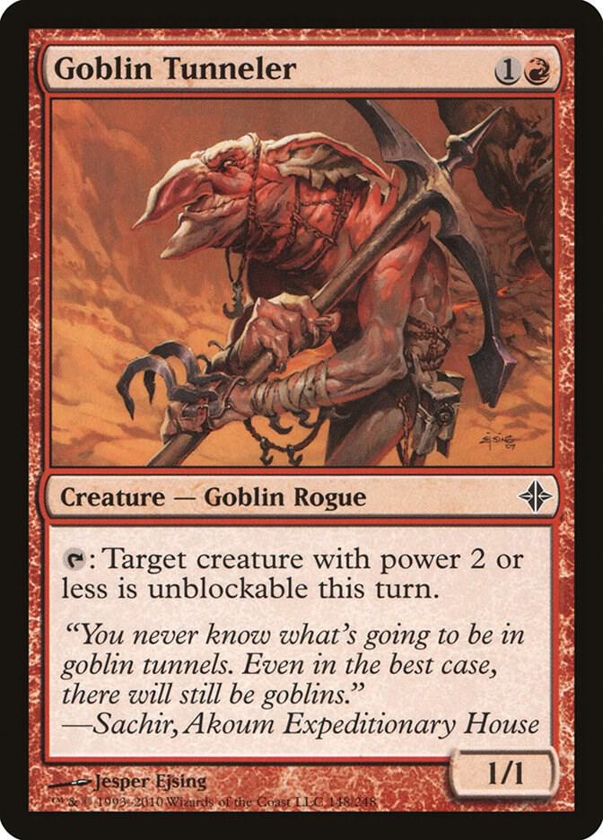 Goblin Tunneler (148) [Rise of the Eldrazi]