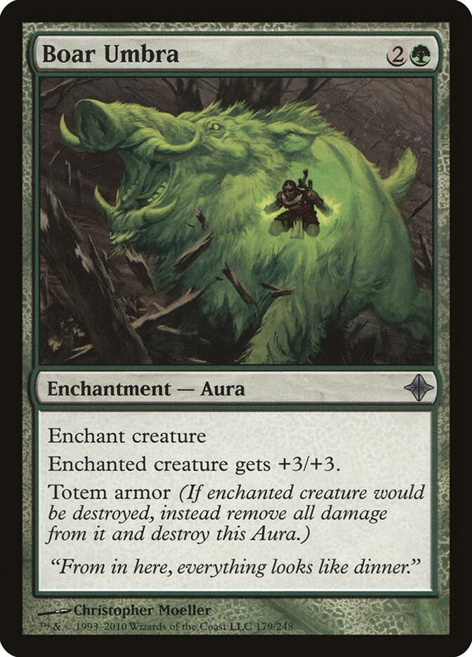 Boar Umbra (179) [Rise of the Eldrazi]