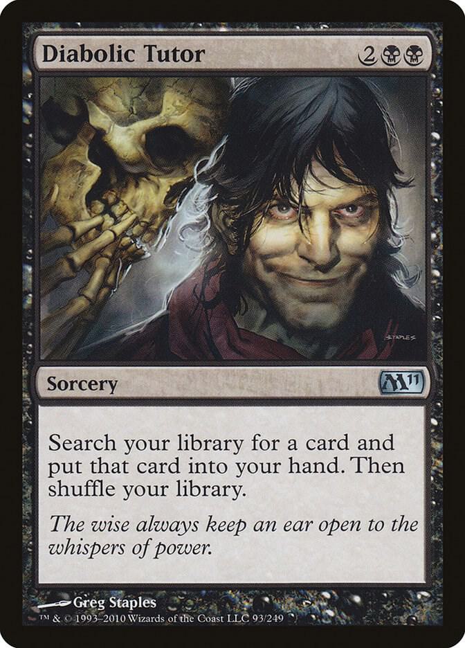 Diabolic Tutor (93) [Magic 2011]
