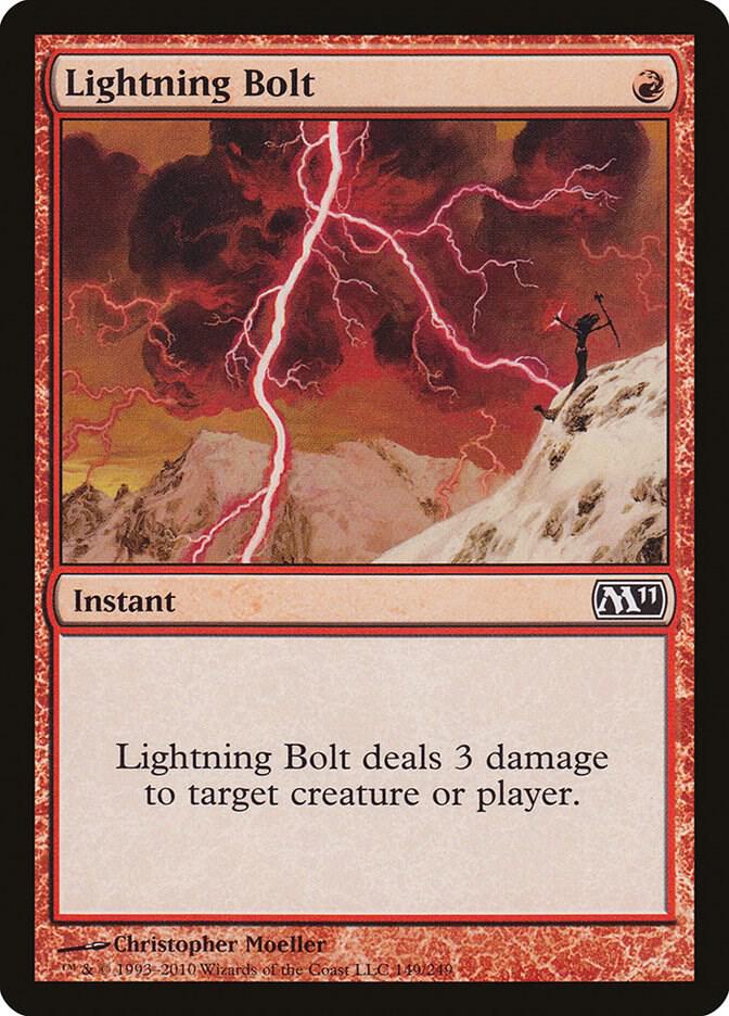 Lightning Bolt (149) [Magic 2011]