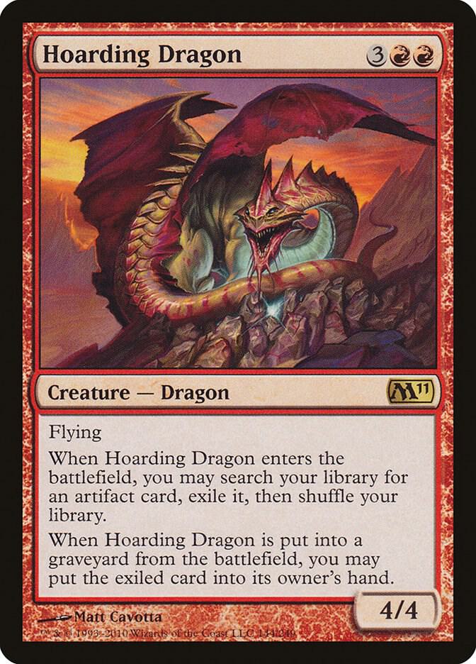 Hoarding Dragon (144) [Magic 2011]
