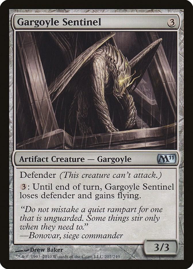 Gargoyle Sentinel (207) [Magic 2011]