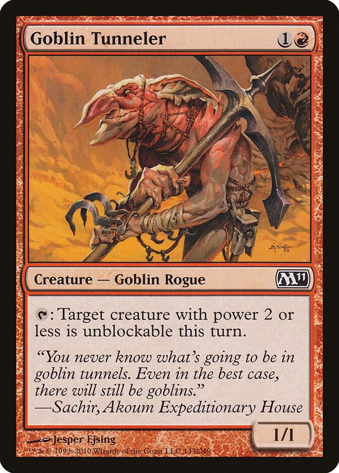Goblin Tunneler (143) [Magic 2011]