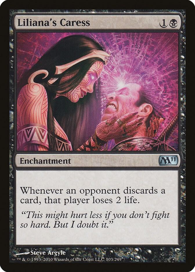 Liliana's Caress (103) [Magic 2011]